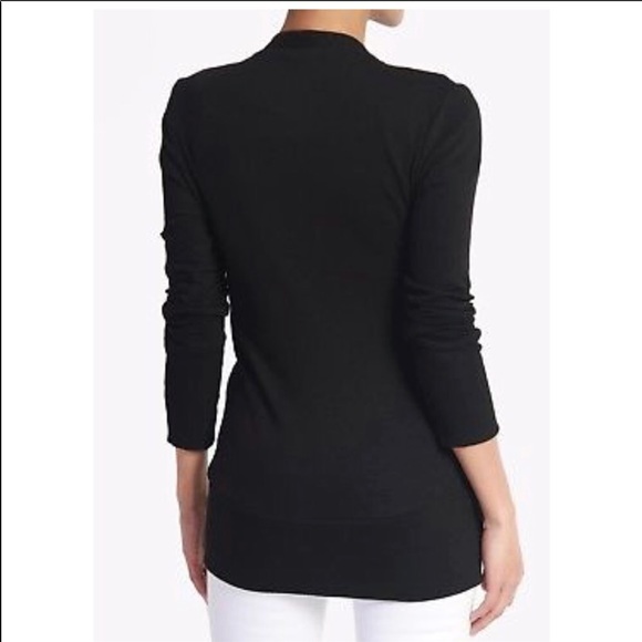 ✨LAST ONE✨black 3/4 sleeves snap cardigan - Picture 3 of 5